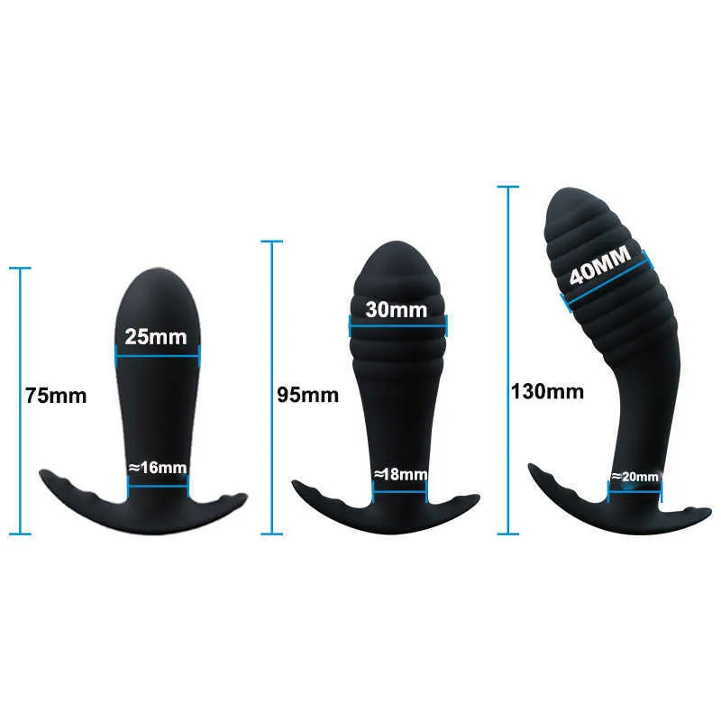 Plug Anal vibrant mâle 10 Modes masseur de Prostate vibrateur Anal godemichet Anal adultes jouets sexuels pour Gays/femmes télécommande X0602