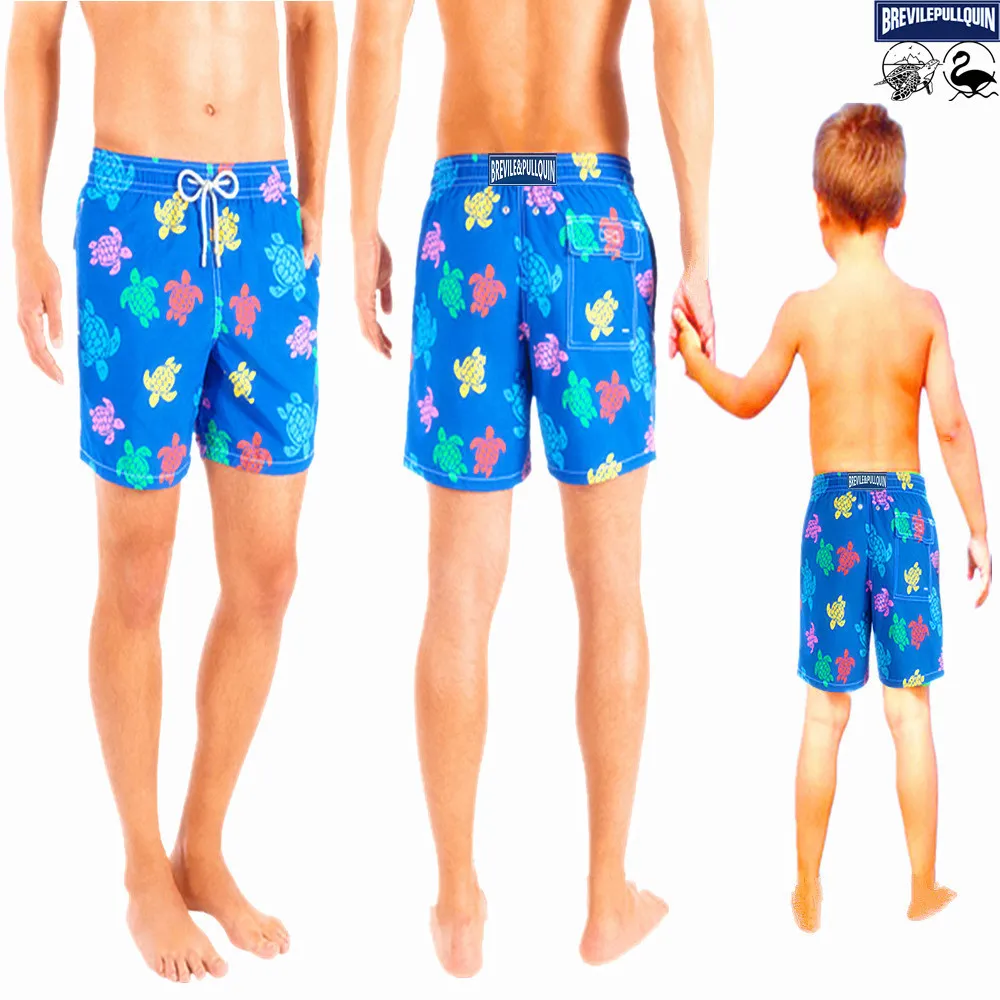 Primavera verano traje de baño masculino 2021 marca moda brevilepullquin playa boardshorts hombres vilebre tortugas traje de baño 100% secado rápido x0316