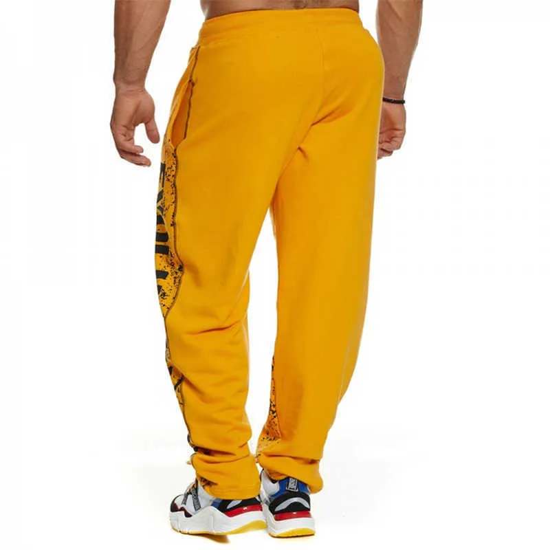 Neue Laufen Jogging Hosen Männer Baumwolle Weiche Bodybuilding Jogger Jogginghose Harem Lange Hosen Fitness Sport Training Hosen Y0927