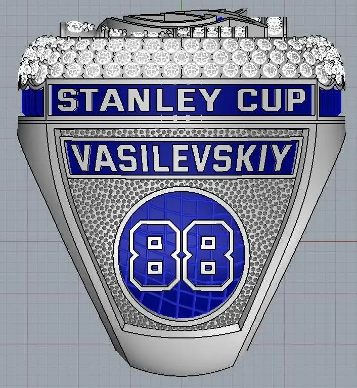 2021 American Professional Professional Men's Ice Hockey Championship Ring Fan Collect