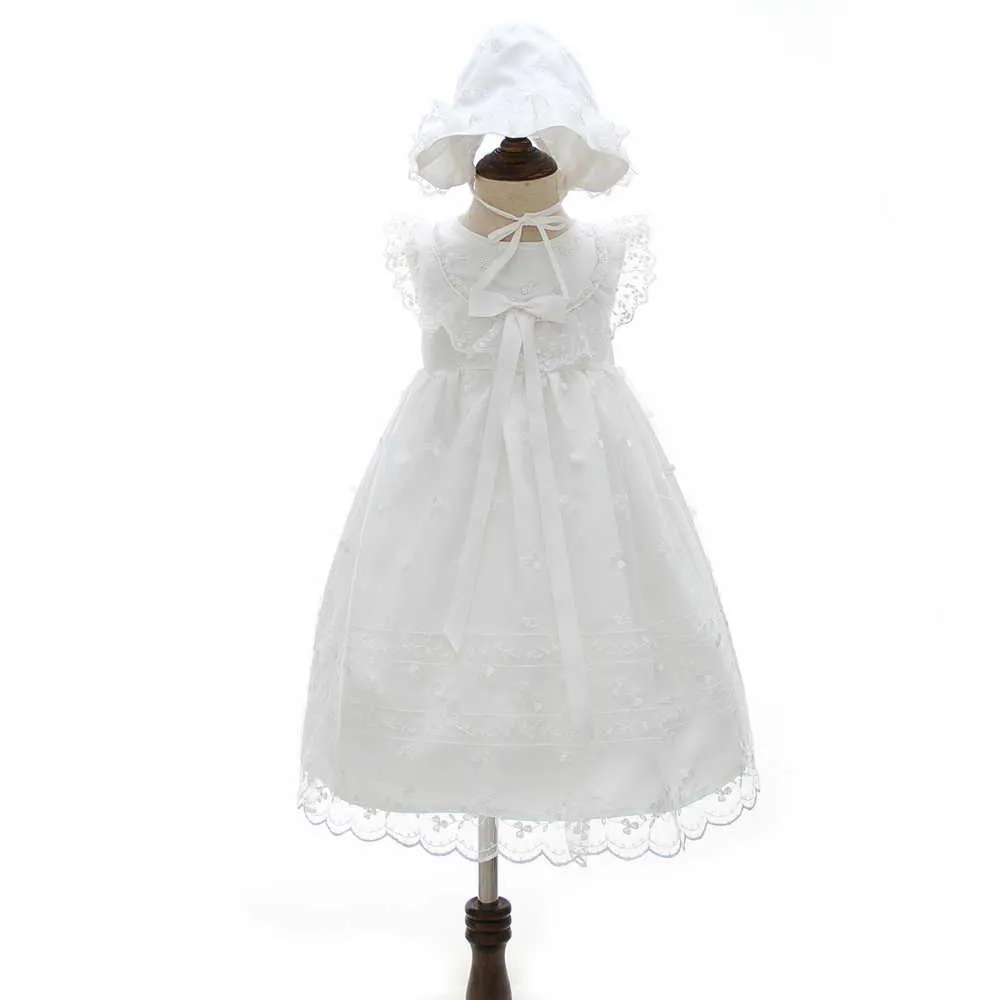 165-6-Long Baby Christening Gown