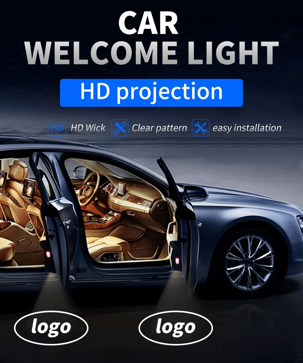 3D LED Car Door Welcome Laser Projector Ghost Shadow Light for lander 2 Range Rover Evoque Discovery48854128