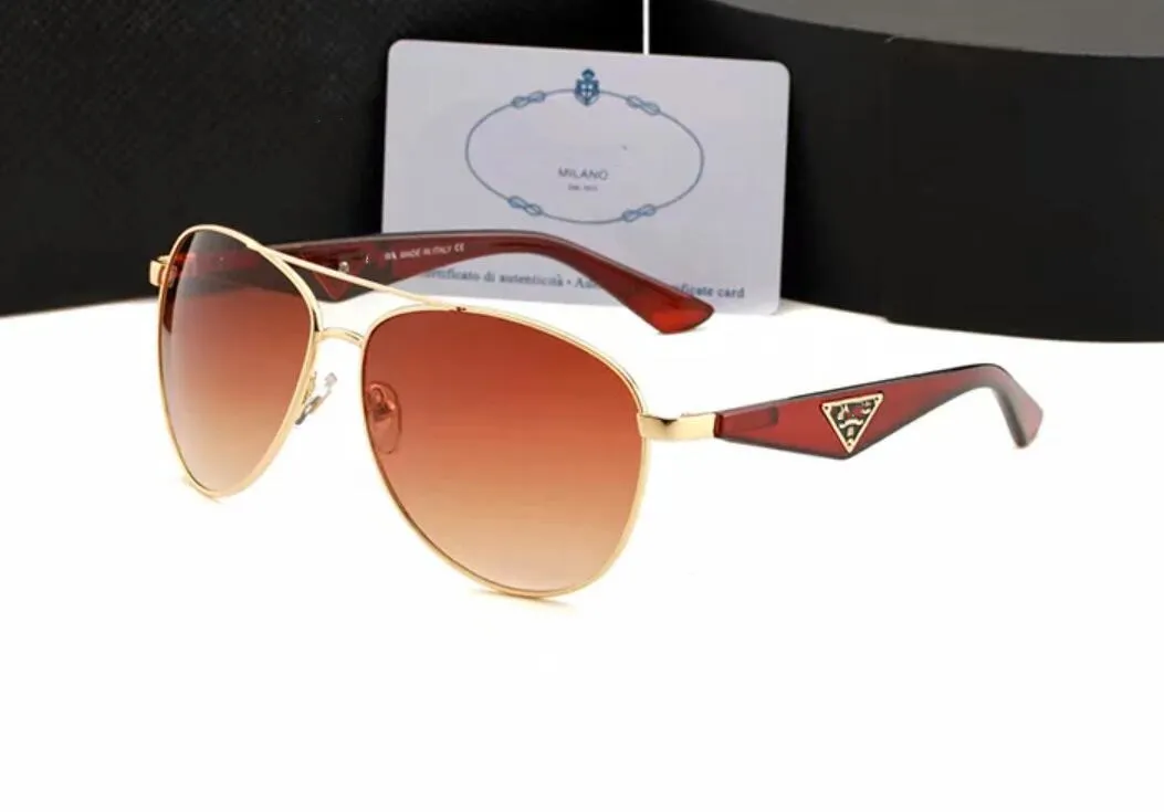 2266 Herren-Sonnenbrille mit klassischem Design, modisch, ovaler Rahmen, Beschichtung, UV400-Linse, Kohlefaser-Beine, Sommer-Stil, Brillen mit Box243c