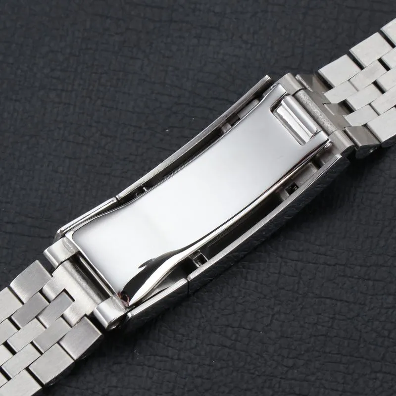 Bracelets de montre Jubilee Bracelet de montre 2021 Bracelet pour hommes 20mm 316L Bracelet en acier inoxydable Silver Glide-Lock Boucle pour 40mm Sub Case271T