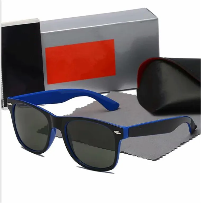 Nya mäns 4296 Svartgrå polariserade MM Mens Solglasögon Designer Solglasögon Lyxiga solglasögon Fashion Mod för Mens Woman Gla329n