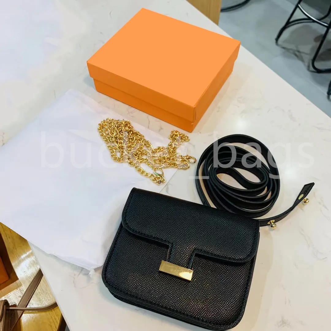 2021 Nya lyxdesigners Fashion Lady Letter Plain Chains täcker plånbok handväskor tråd axelväska tote crossbody koppling väskor korthållare mynt pursar nyckel plånböcker