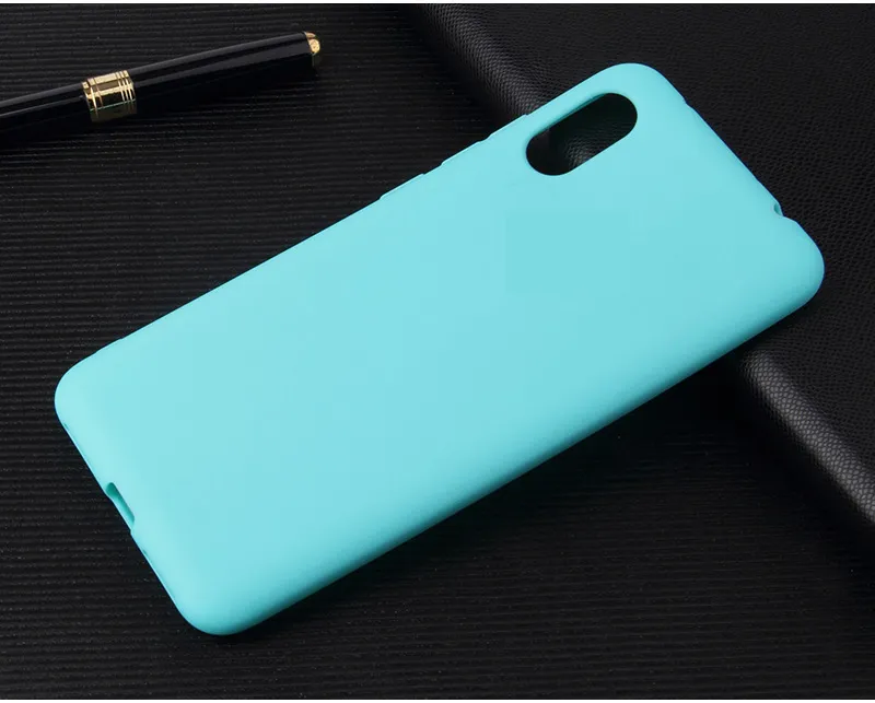 Fodral för Huawei ära 8a Silicone TPU Soft Back Cover Huawei Honor 8a Pro 2019 Case 6.09 