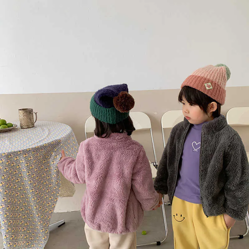 Дети зимние пальто детей верхняя одежда мальчик теплый флис куртка детские девушки куртки для осенней весенней одежды 211011