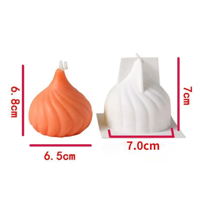 3D irregular Silicone Vela Molde DIY DIY Material Handmade Material Resina Molde Fazendo Suprimentos