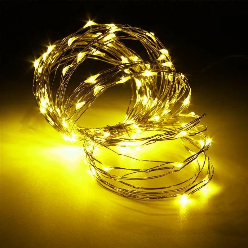 Strings USB LED LED Świąteczny sznur Świąteczny Światło Dekoracja ślubna Light