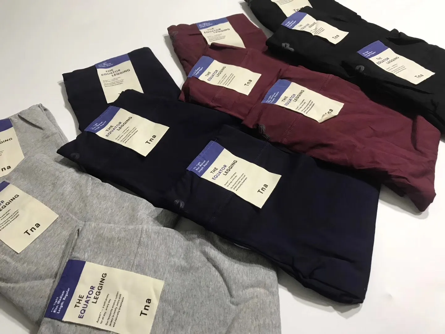 Canadian Documentary Aritzia TNA Leggings Slim Legging Black Yoga