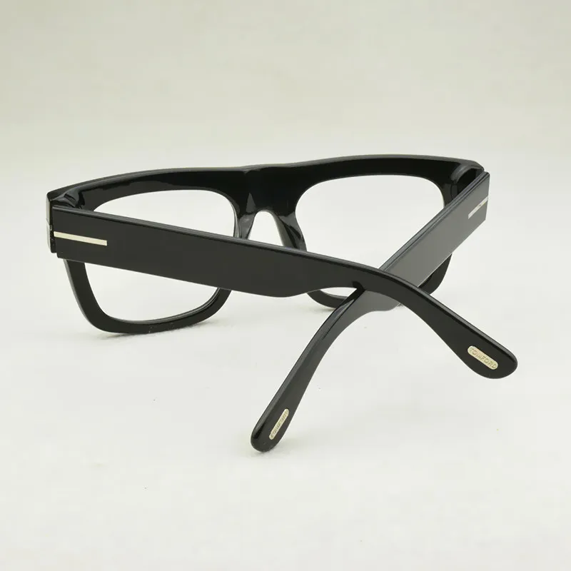Kwadratowe okulary marki Kobiety okulary optyczne Ramka Mężczyźni Big Box Myopia Recepta Przezroczyste ramy spektaklu TF5634B 2103234304959