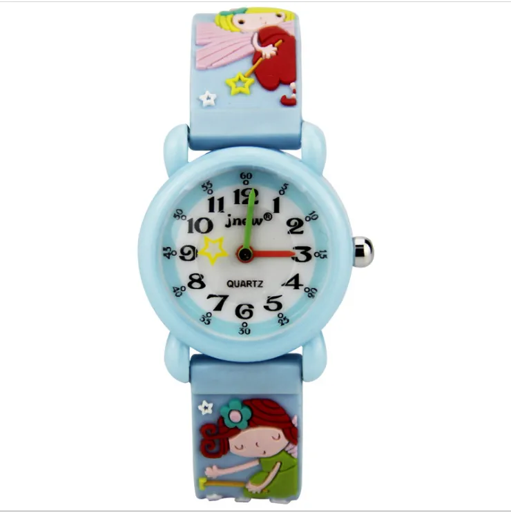 Factory Whole Jnew Brand Quartz Childrens Watch Loverly Cartoon Boys Girls Studenter Watches Silicone Band Candy Color Wristwa265s