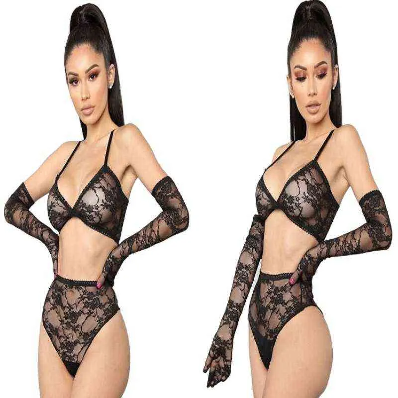 Production personnalisée dentelle jarretelle soutien-gorge ensemble femmes été sexy tentation sexy sous-vêtements 211203