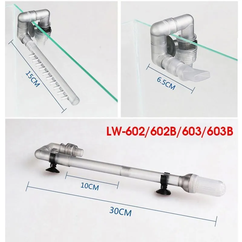 Transparenter externer Kanisterfilter für Aquarien, superleise, hocheffizientes Eimer-Außenfiltrationssystem mit Pumpe Y20091583455