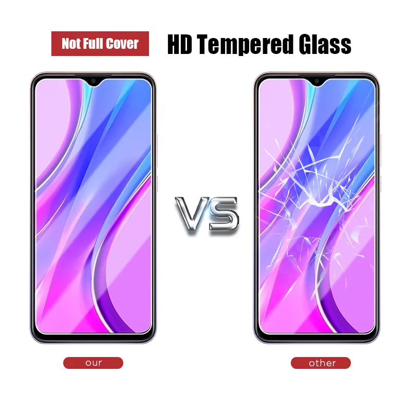 Handy-Displayschutzfolien 3 Stück! Anti-Explosions-Sicherheitsschutz für Xiaomi Redmi Note 8 Pro 7 8T gehärtete Glasfolie für Redmi