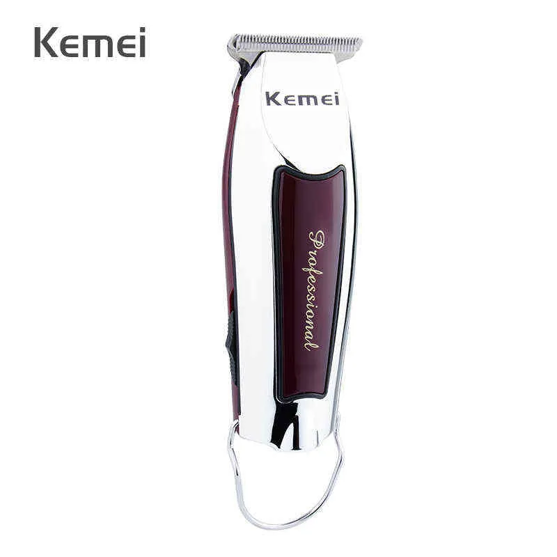 Kemei Professional Hair Cutting Machine Trimmer for Men Rechargeable Haircut Cordless Hair Clipper Electric Shaver Beard Barber 220209