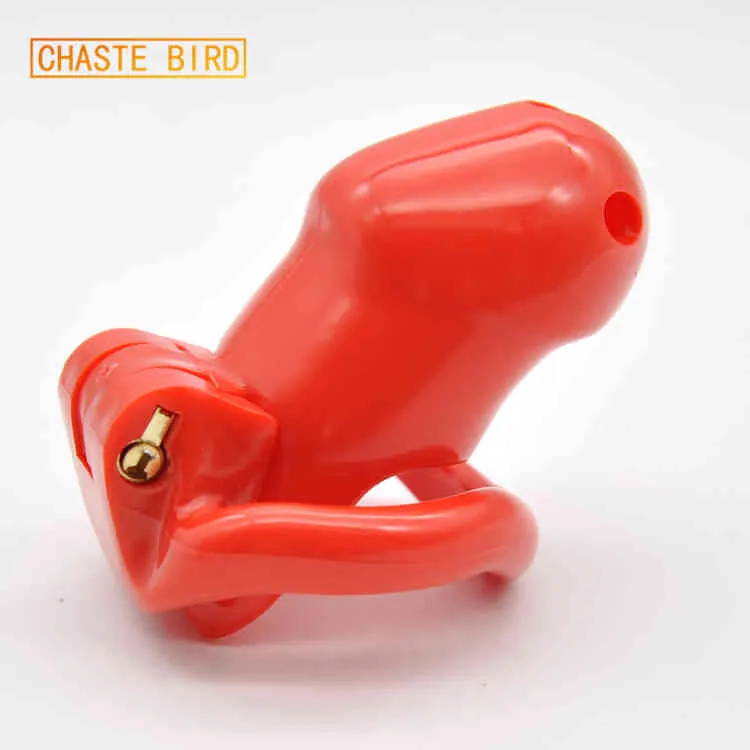 Chaste Bird Factory Cena HT V2 100% Bio-Sourced Device Cock Cage 4 Penis Pierścienie dla dorosłych pasek seksu zabawki A238 2103231610967