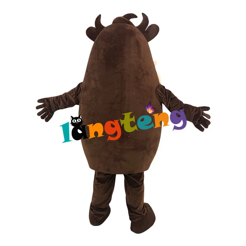 Maskottchenkostüme1233 Monster-Dachs-Maskottchenkostüm für Erwachsene, Fursuit, Cartoon-Kleid, Outfits, Karnevalskleidung