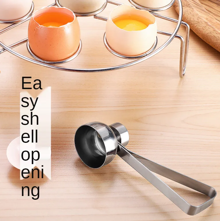 Kitchen Tools Stainless Steel 304 Glutinous Rice Egg Opener Steam Multi-Purpose