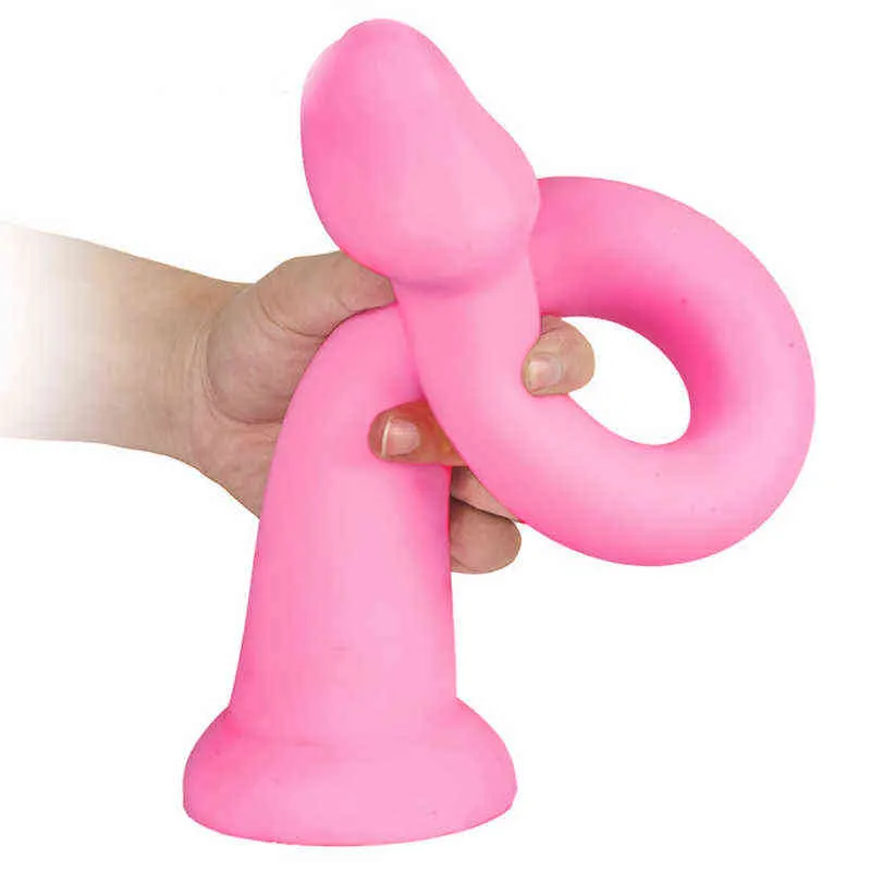 Nxy Dildos Lange Schlange Anal Dildo Vagina Anus Butt Plug Erwachsene Sexspielzeug für Frauen Männer Paare Big Sauger Prostata Massage Colon 11208006376