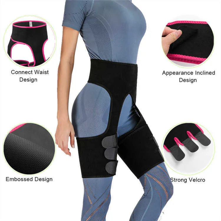 Neopren Slim Thigh Tremimer Food Shapers Odchudzanie Talia Trainer Pocić SHUPEWEAR Fat Burning Compress Pas