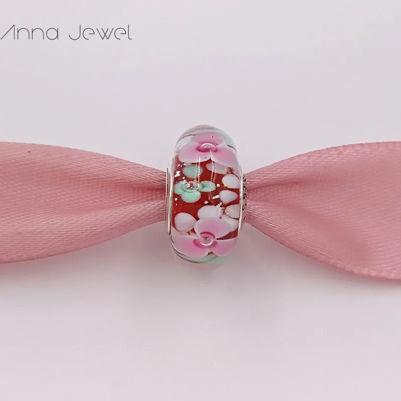 DIY Charm Bracelets  jewelry pandora murano spacer for bracelet making bangle Flower Garden bead for women men birthday gifts wedding party  791652