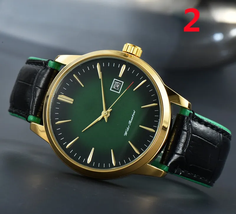 Alta qualità 2021 Moda Sport Giovani Uomini Top Giappone Orologi di lusso di marca Orologio al quarzo a tre pin Calendario con display minimalista 251o