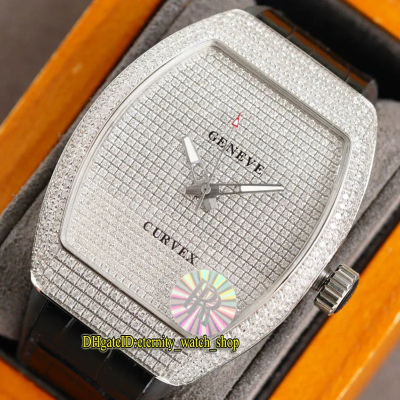 Eternity Jewelry 아이스 아웃 시계 RRF V2 업그레이드 버전 남성 컬렉션 v 45 T D NR Japan Miyota 자동 석고 DIA2620