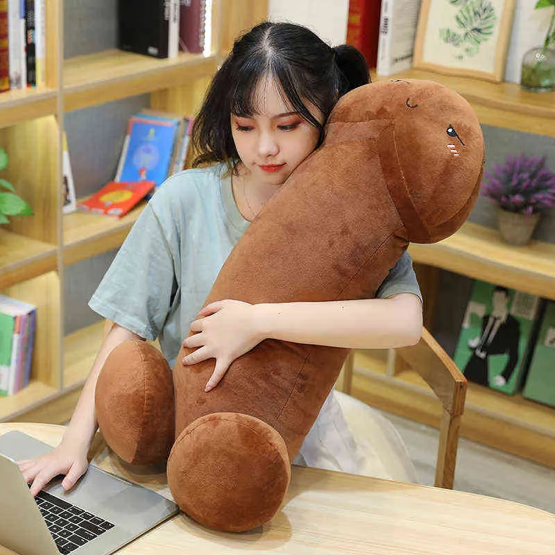 Trick Penis Plush Toy Simulation Boy Dick Plushie Real-life Penis Plush Hug Pillow Stuffed Sexy Interesting Gifts For Girlfriend 211111