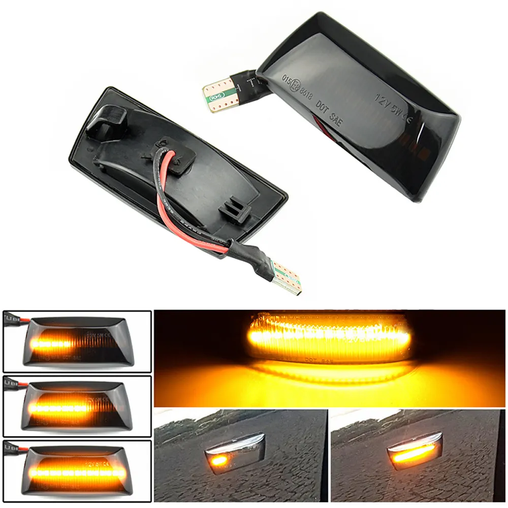 Neue LED Dynamische Blinker Licht Seite Fender Marker Sequentielle Blinker Für Opel Astra H MK5 Insignia Zafira Corsa D MK4 Meriva Adam