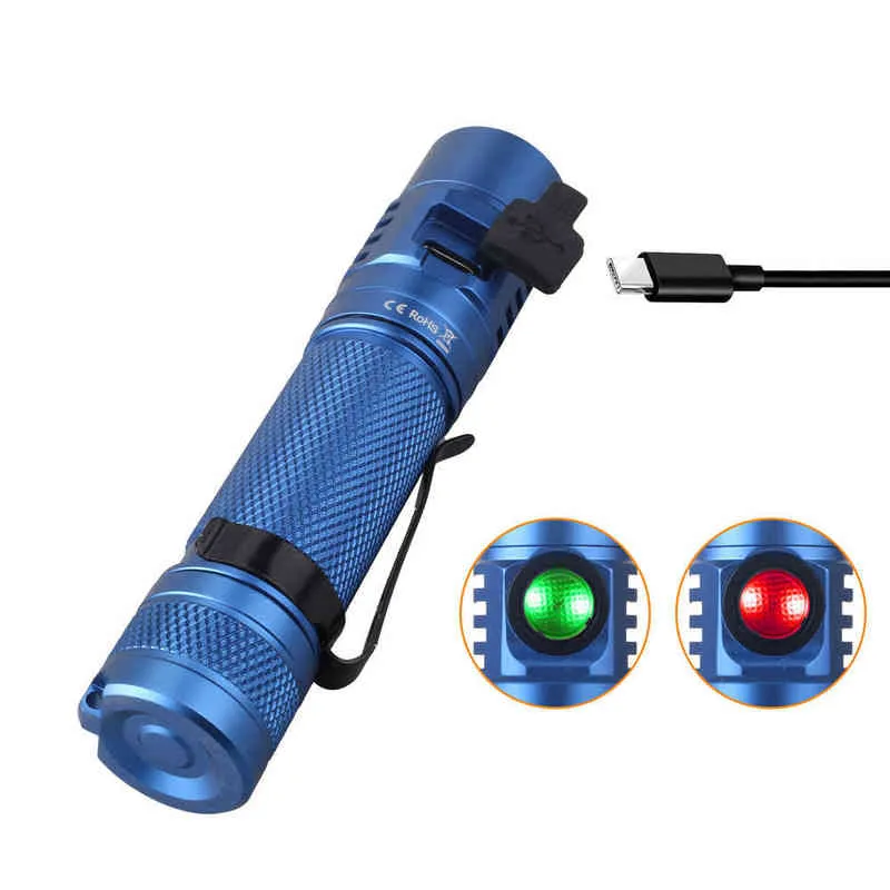 Sofirn SC31 Pro SST40 Powerful 2000LM LED Flashlight 18650 Torch USB C Rechargeable Anduril UI Blue Green Black Color 2112277104332