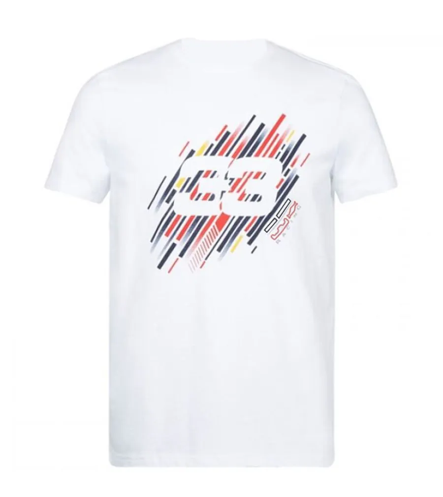 2021F1 Formule Tshirt à cou rond Polyester Sweat-shirt de polo rapide peut être personnalisé Verstappen max le même 8434744