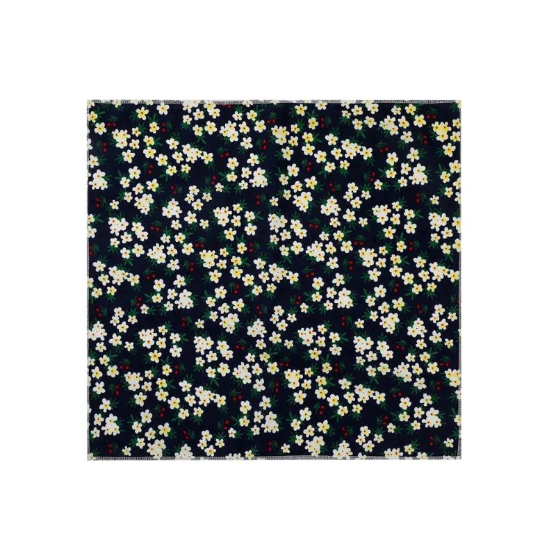Dog Apparel Personalized Floral Printed Flower Bandana Tie On Pretty In Black Daisy Pet Scarf Accessories233f