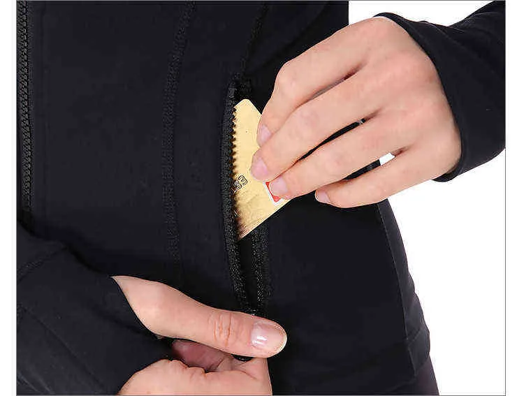 NWT Femmes Randonnée Vestes Top Qualité Stand Col Coupe-vent Vestes à séchage rapide Veste extérieure Taille 4-12 211112