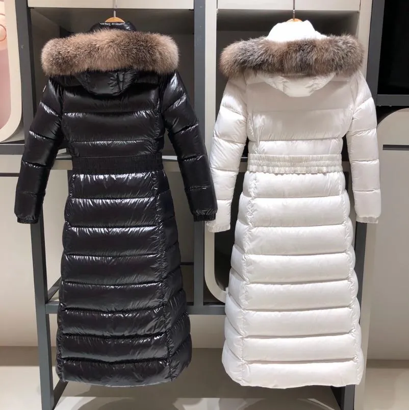 Vestes de créateurs pour femmes classiques décontractées épaisses manteaux longs de luxe en plein air chaud Parka de haute qualité Designer Lady hiver vêtements d'extérieur Y670A6673