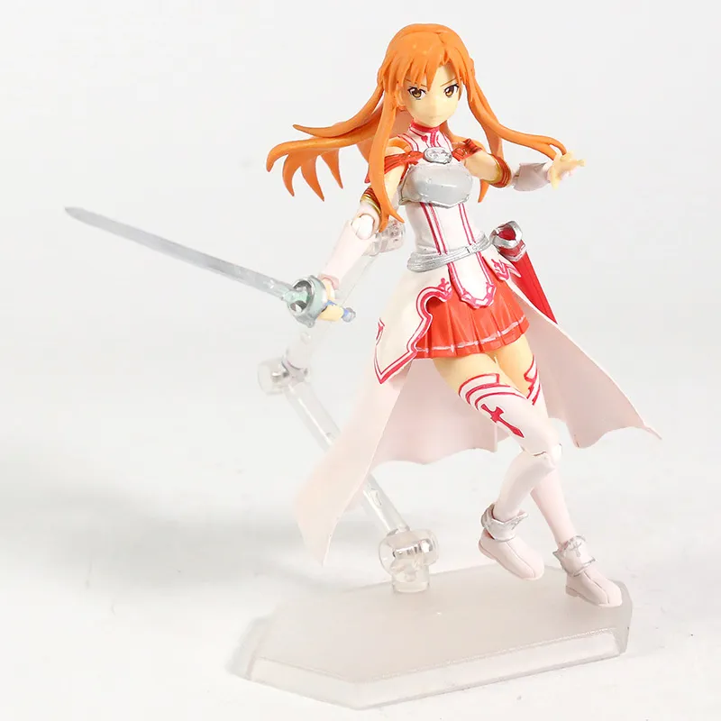 ソードアートオンラインKirito Kazuto Figma 174 Asuna figma 178 PVCアクションフィギュアコレクションモデルToy x050327653503143