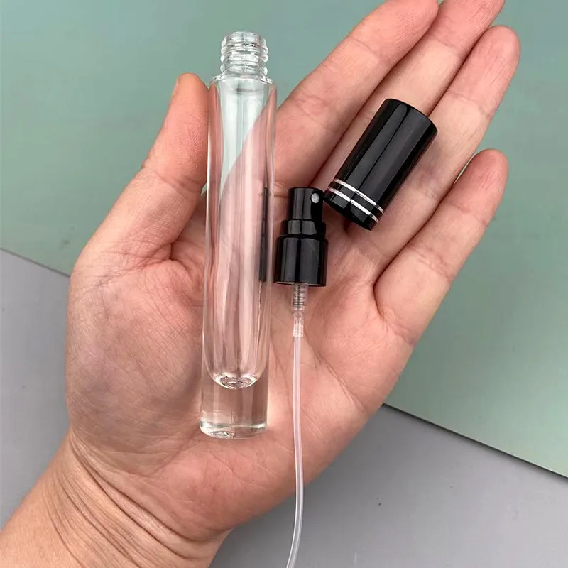 10/20 / 10 ml Mini Refillerbar Prov Parfym Glasflaska Resor Tom Spray Atomizer Flaskor Kosmetisk Förpackningsbehållare