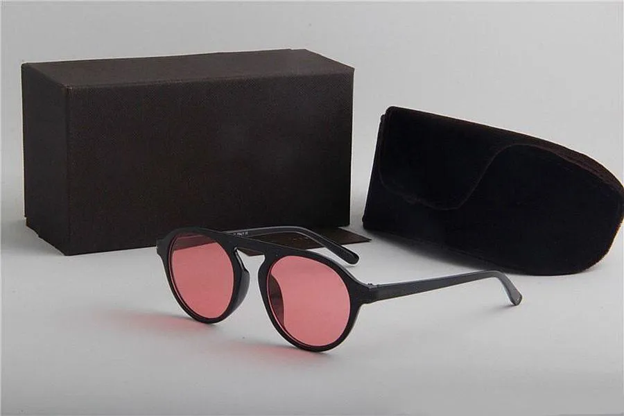 2021 Nowe okrągłe okulary przeciwsłoneczne mężczyzna Kobieta okulary projektantka mody okulary przeciwsłoneczne trend soczewki UV400 z oryginalnymi skrzynkami 2554
