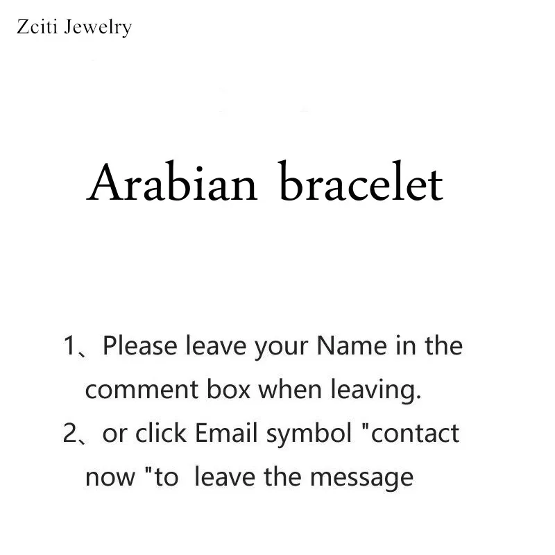 Zciti or arabe nom bracelets personnalisé ID famille plaque signalétique foi lettre Bracelet en acier inoxydable ajusté