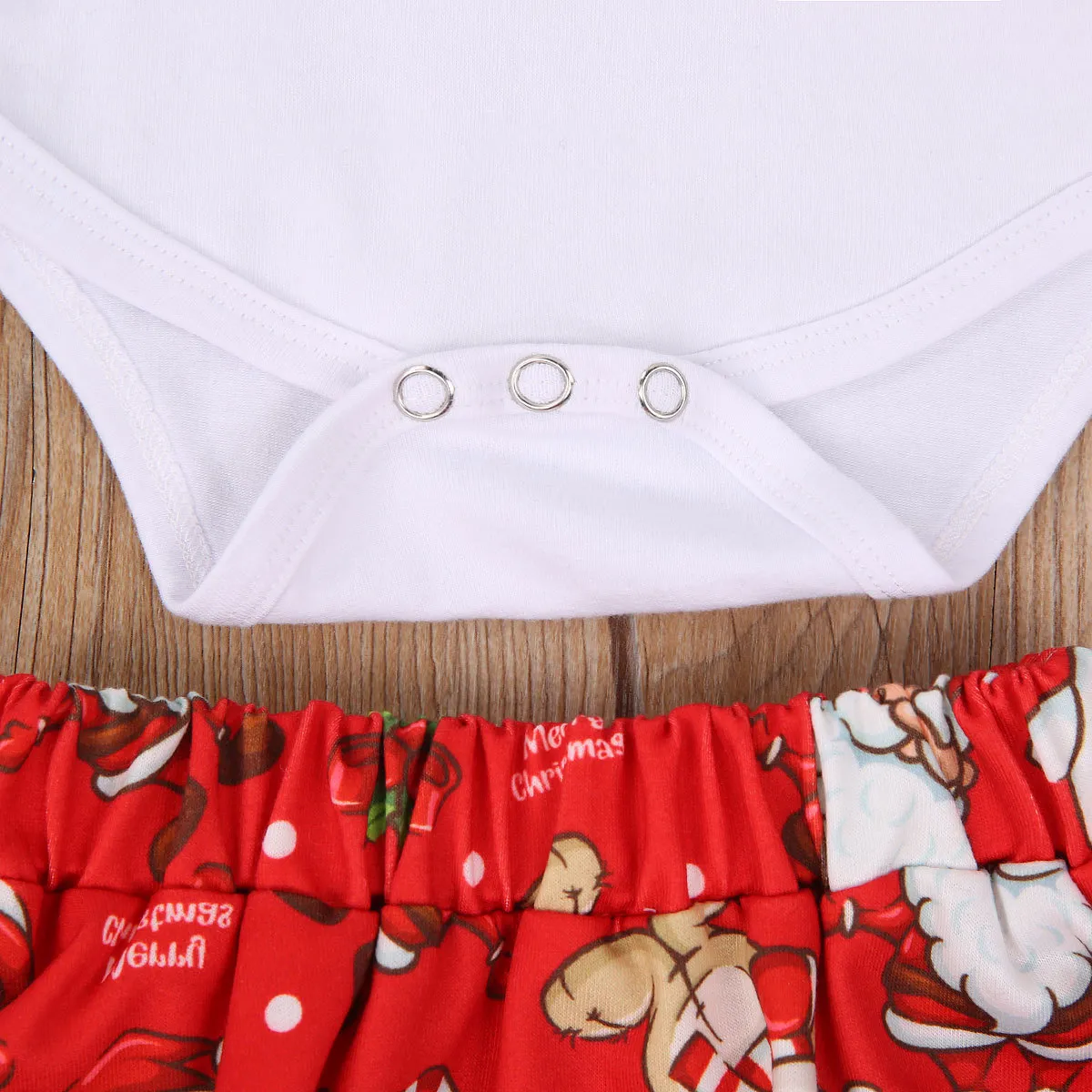 0-24M Рождественский рождений малыш младенческая девочка одежда для одежды мультфильм олень парень красный туту юбки рождественские наряды 210515