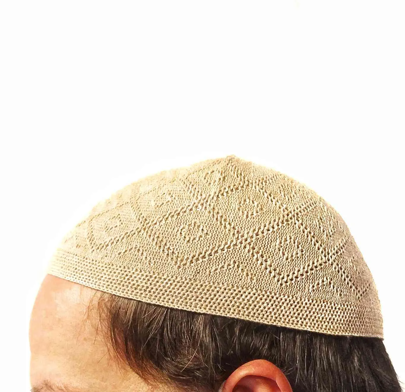 Men Whole Coif Cotton Knitting Hats Men039s Skull Cap Muslim Islamic Prayer Hat Head Solid Casual7991570