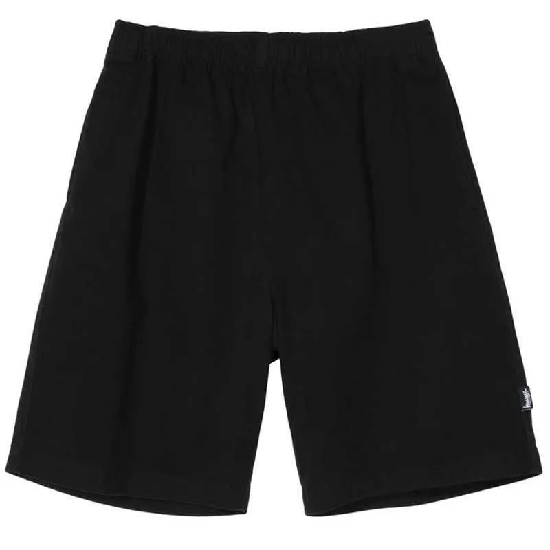 Men's Shorts Summer Daily Street Wear Sports Casual Brand Fashion Male Clothing Elastic Waist Man 210714