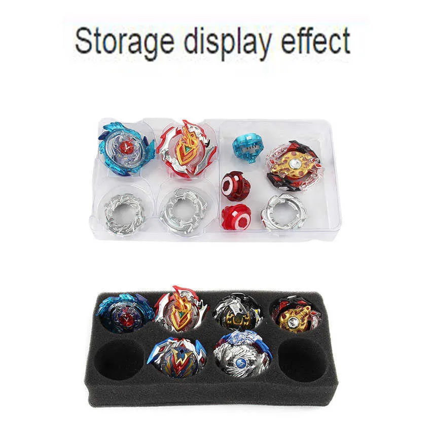 Toupie Beyblade Burst Set Jouets Beyblades Arena Bayblade Metal Fusion 4D Avec Lanceur Toupie Bey Lame Lames Jouets X0528