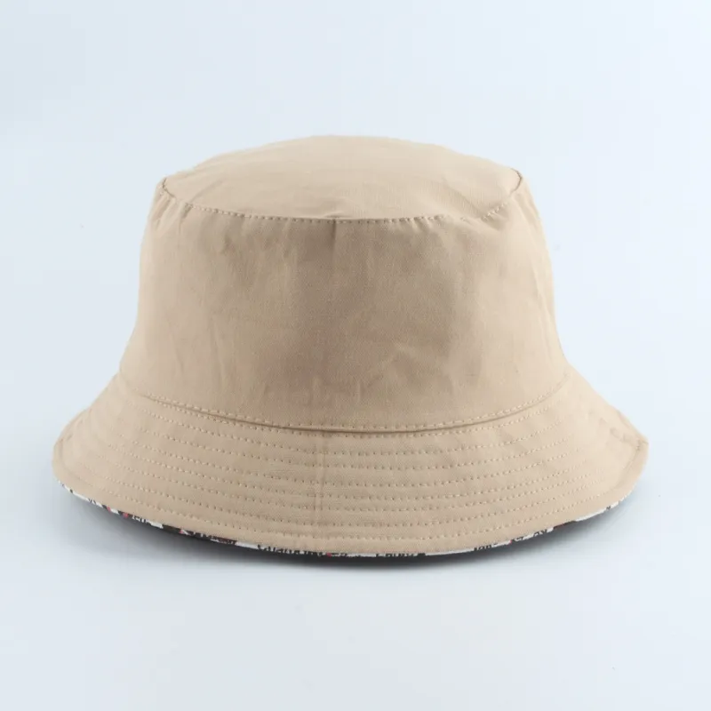 NYC Drukuj Odwracalne wiadra Kapłańskie Czapki Męskie Panama Buły Buły Cap Women Dwisus Wear Fisherman Hat Summer Cotton Sun Caps3029372