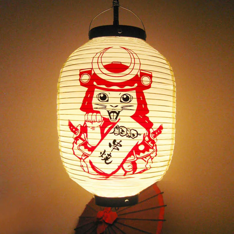 Giappone Ristorante Bar Pubblicità Festival delle lanterne Decorazioni appese Forniture Izakaya Sushi Ramen Lanterna di sushi giapponese Q08101903649