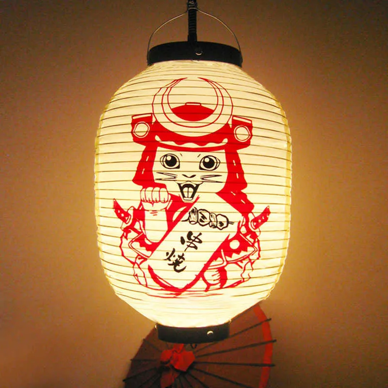 Japan Restaurant Bar Advertising Lantern Festival Hanging Decor Supplies Izakaya Sushi Ramen japonais Sushi Lantern Q08103579535