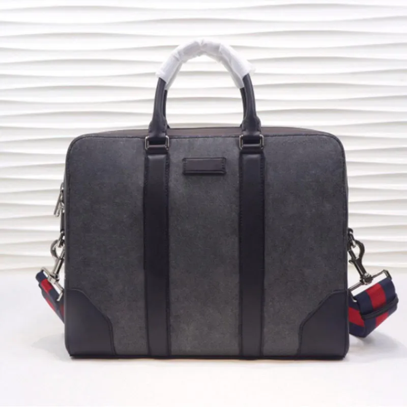 Fashion Mens Portcase axel datorväska handväska designer klassisk resväska messenger väskor läder ryggsäck utomhus2736