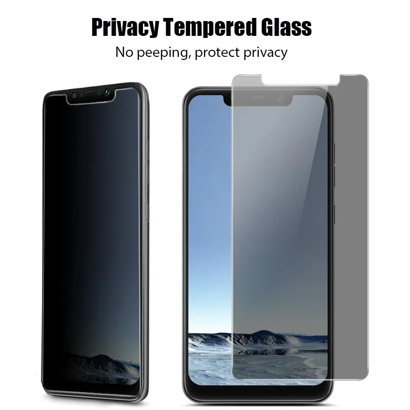 Vidrio protector de pantalla de privacidad para Xiaomi Redmi Note 10S 10 Pro Max 5G 9T 9S 5 6 Pro vidrio templado para redmi Note