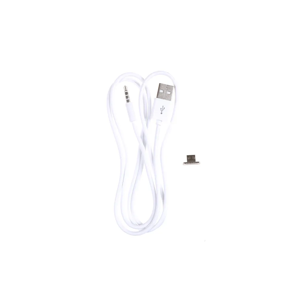 1 M USB tot 3,5 mm Jack Cables USB 2.0 Data Sync Charger Transfer Audio Adapter Cable Cord